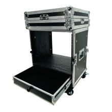 CASE RACK 8U 40CM REGUA FRENTE FUNDO GAVETA 7,5 PRIME NAVAL