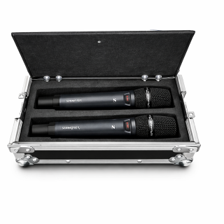 HARD CASE RACK 2 BASES 2 BASTÕES 2 BODYPACK MD